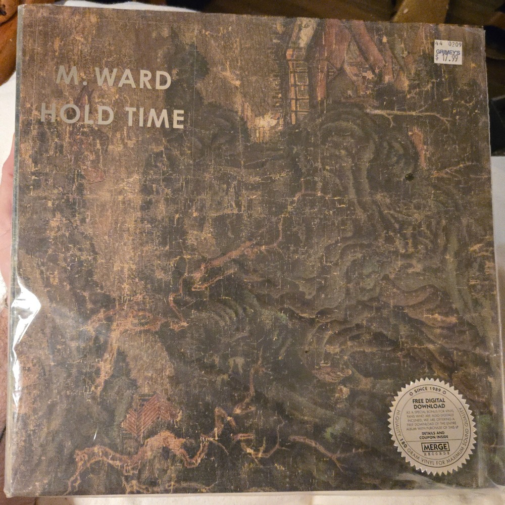 M. Ward Hold Time Vinyl LP Record Indie Folk Black Tri Fold Gatefold USA MERGE